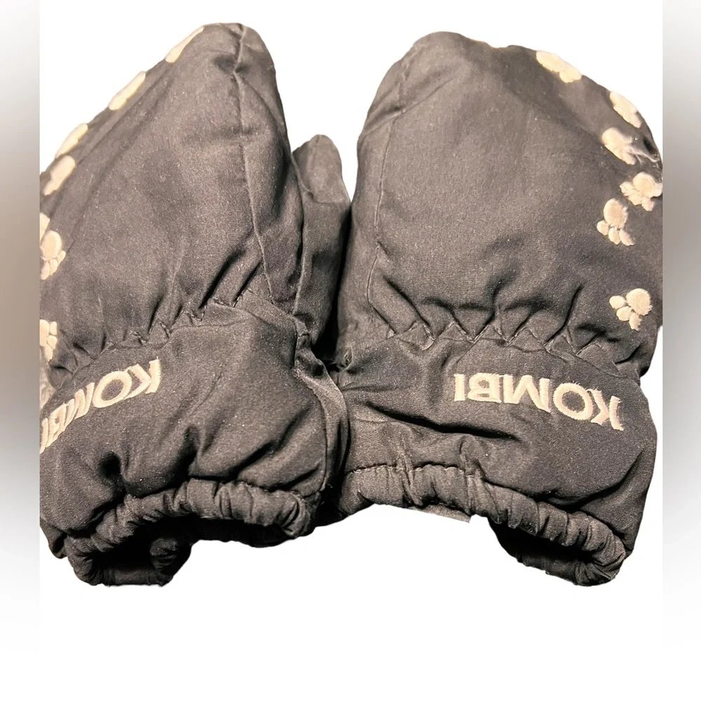 Kombi Kids Mittens Black‎ Medium